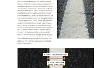 Explainer Video and stills from the enduramark video