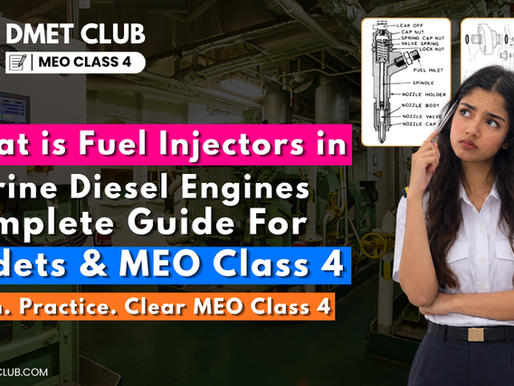 Fuel Injectors in Marine Diesel Engines: Everything You Need to Know