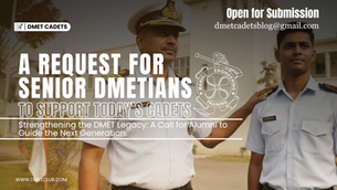 A Request for Senior DMETians to Support Today’s Cadets