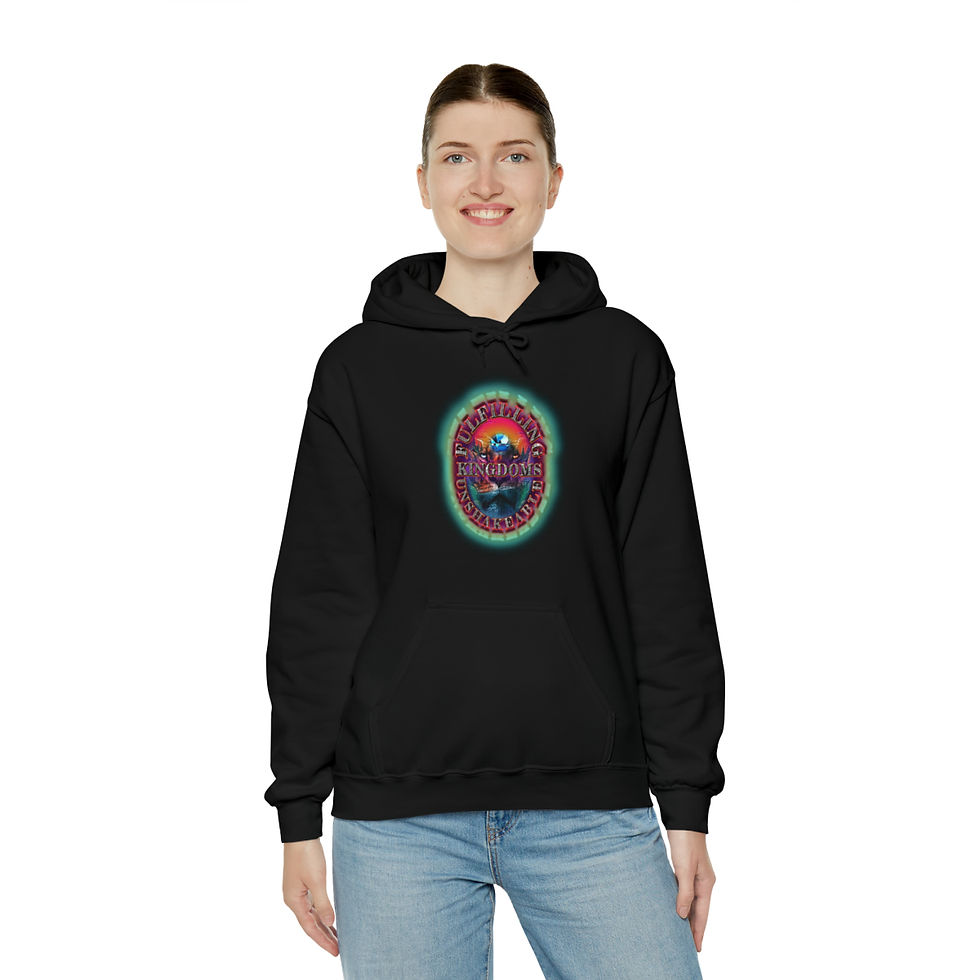 Thumbnail: My Sexy Hoodie - Unisex Heavy Blend™: Kindness is the roar that echoes in hearts