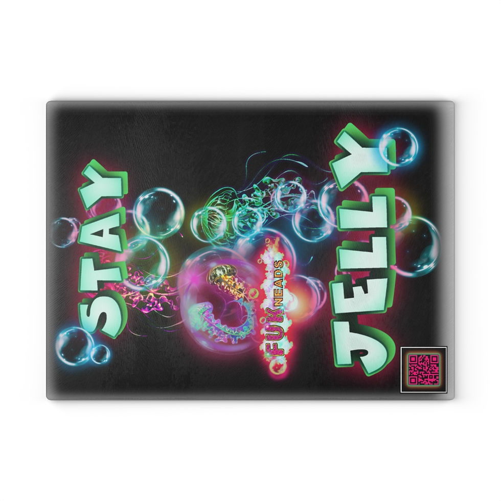 Thumbnail: Lets Cut It Up Glass Cutting Board JellyVerse 