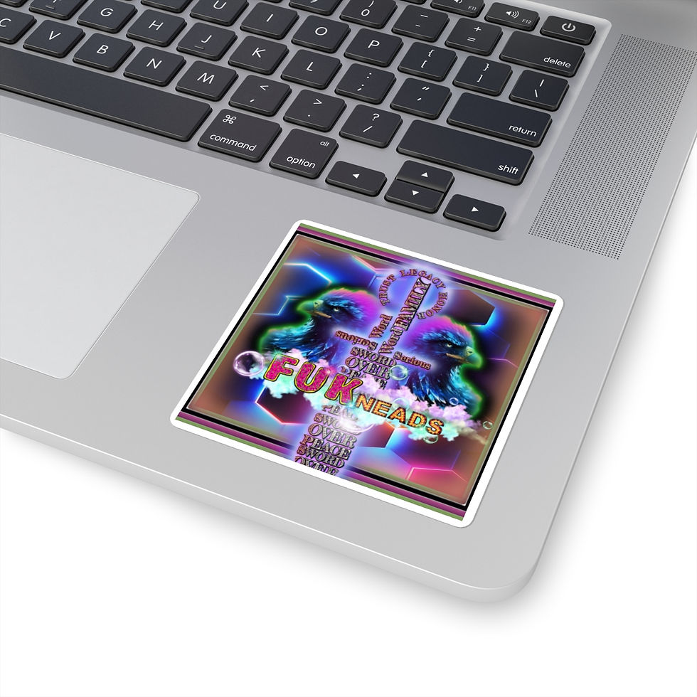 Thumbnail: Don't Be A Square : Square Sticker -  Serious Word Sword 