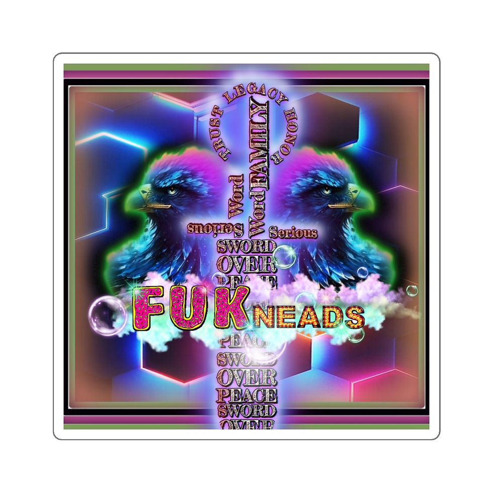 Thumbnail: Don't Be A Square : Square Sticker -  Serious Word Sword 