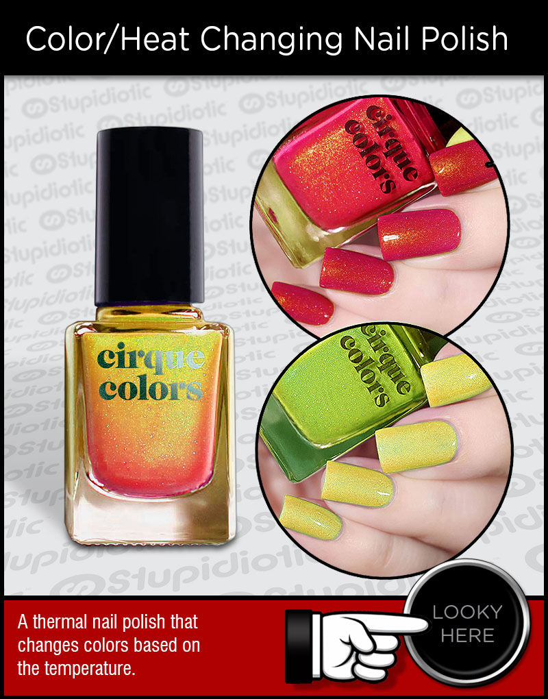 Cirque Colors Thermal Temperature Color Changing Mood Nail Polish