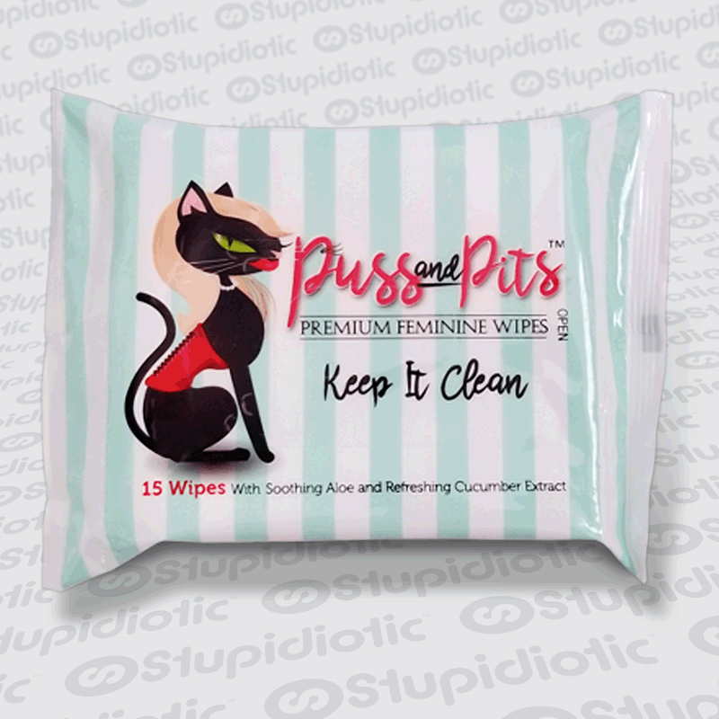 Thumbnail: Puss and Pits Feminine Wipes