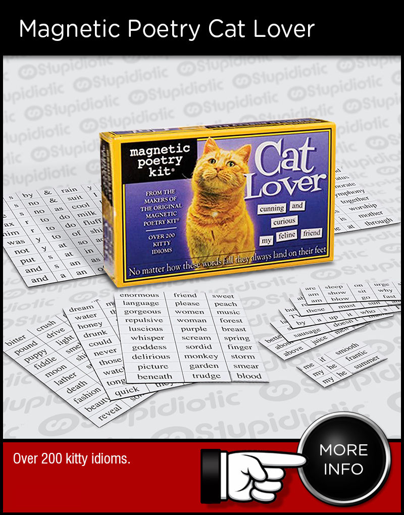 Magnetic Poetry Cat Lover Kit
