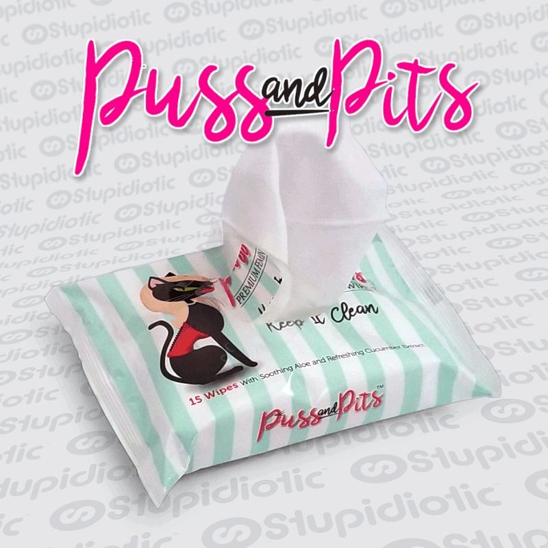 Thumbnail: Puss and Pits Feminine Wipes