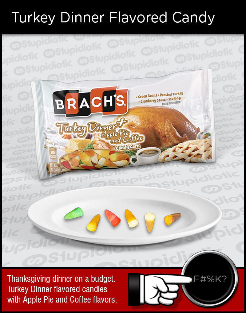 Brach's Turkey Dinner Flavored Candy Corn Apple Pie Coffee