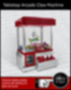 Tabletop Electronic Claw Crane Machine