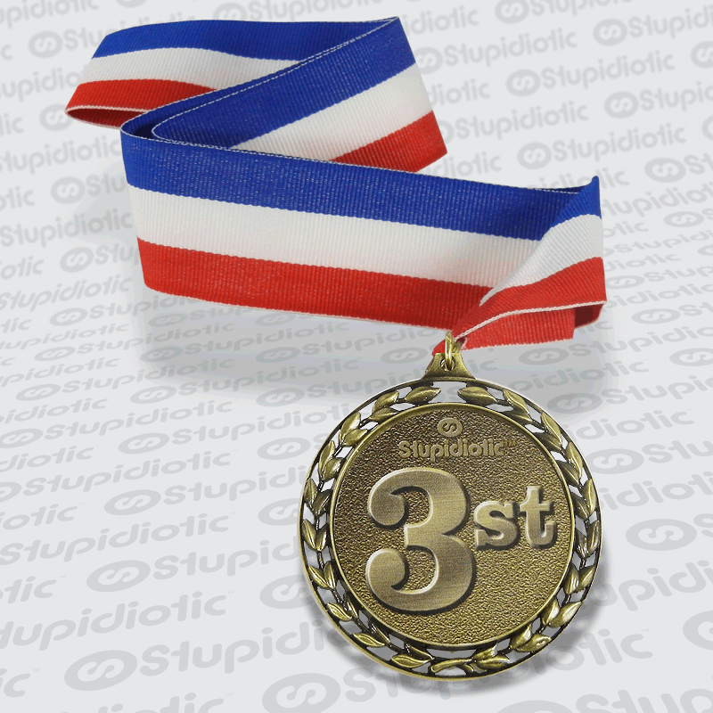 3st Medal Award | stupidiotic 2021