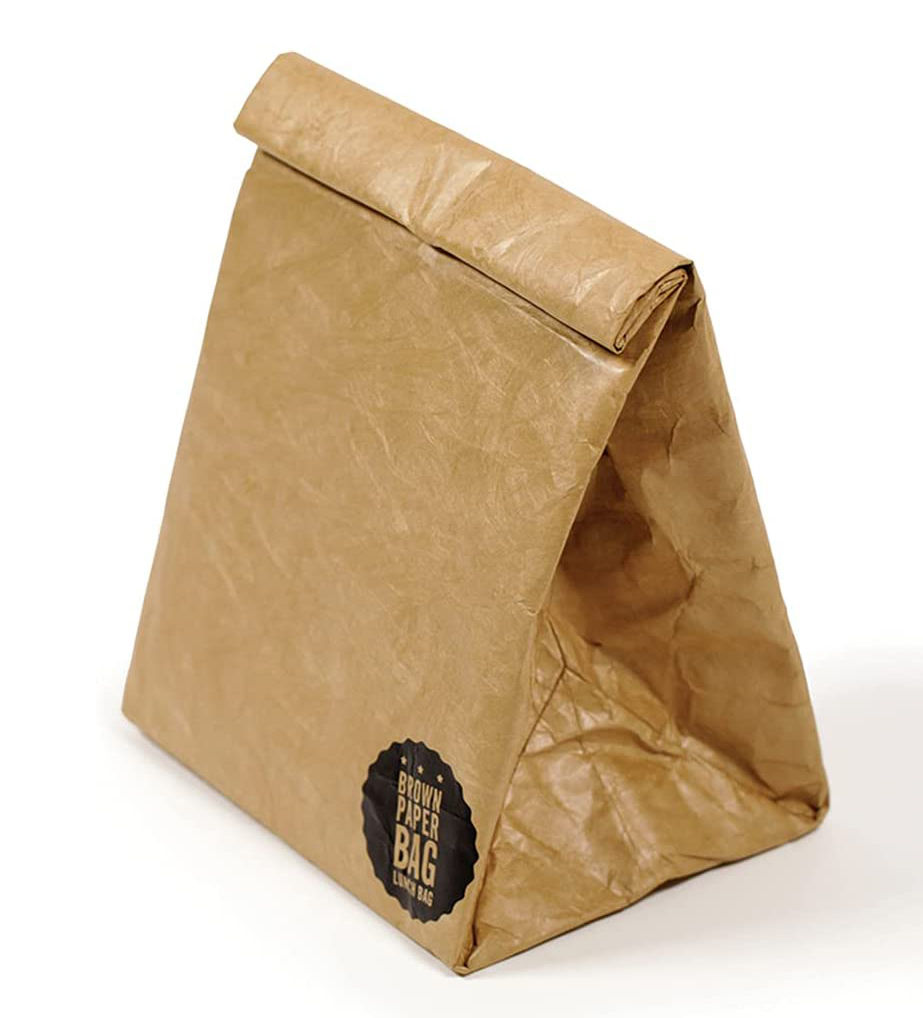 Thumbnail: Reusable Brown Paper Lunch Bag