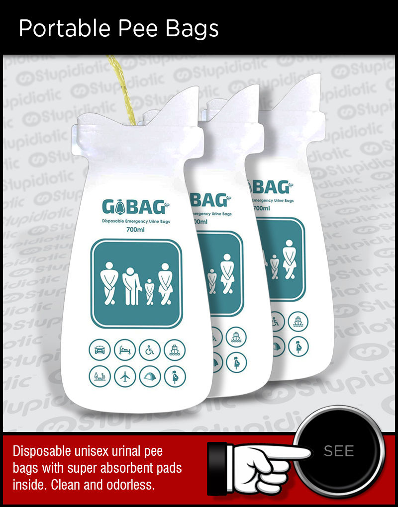 Disposable Unisex Portable Urinal Pee Bags