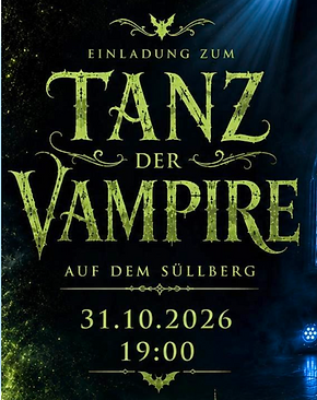 Einladung Tanz der Vampire auf dem Süllberg