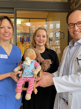 Maskottchen für das Altonaer Kinderkrankenhaus
