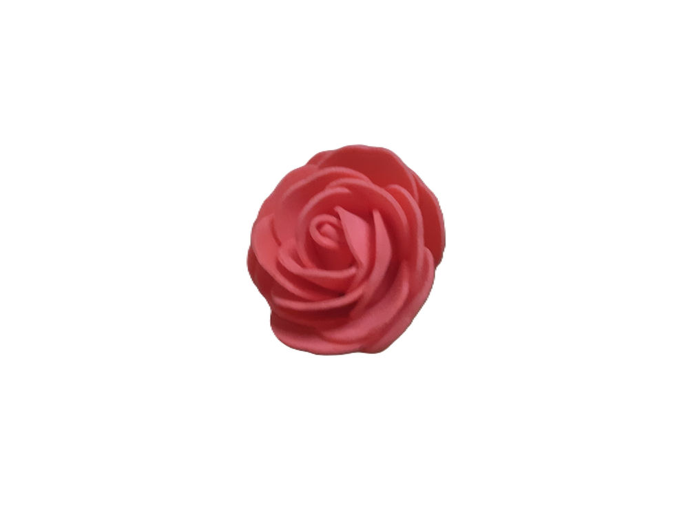 Rose mousse rouge