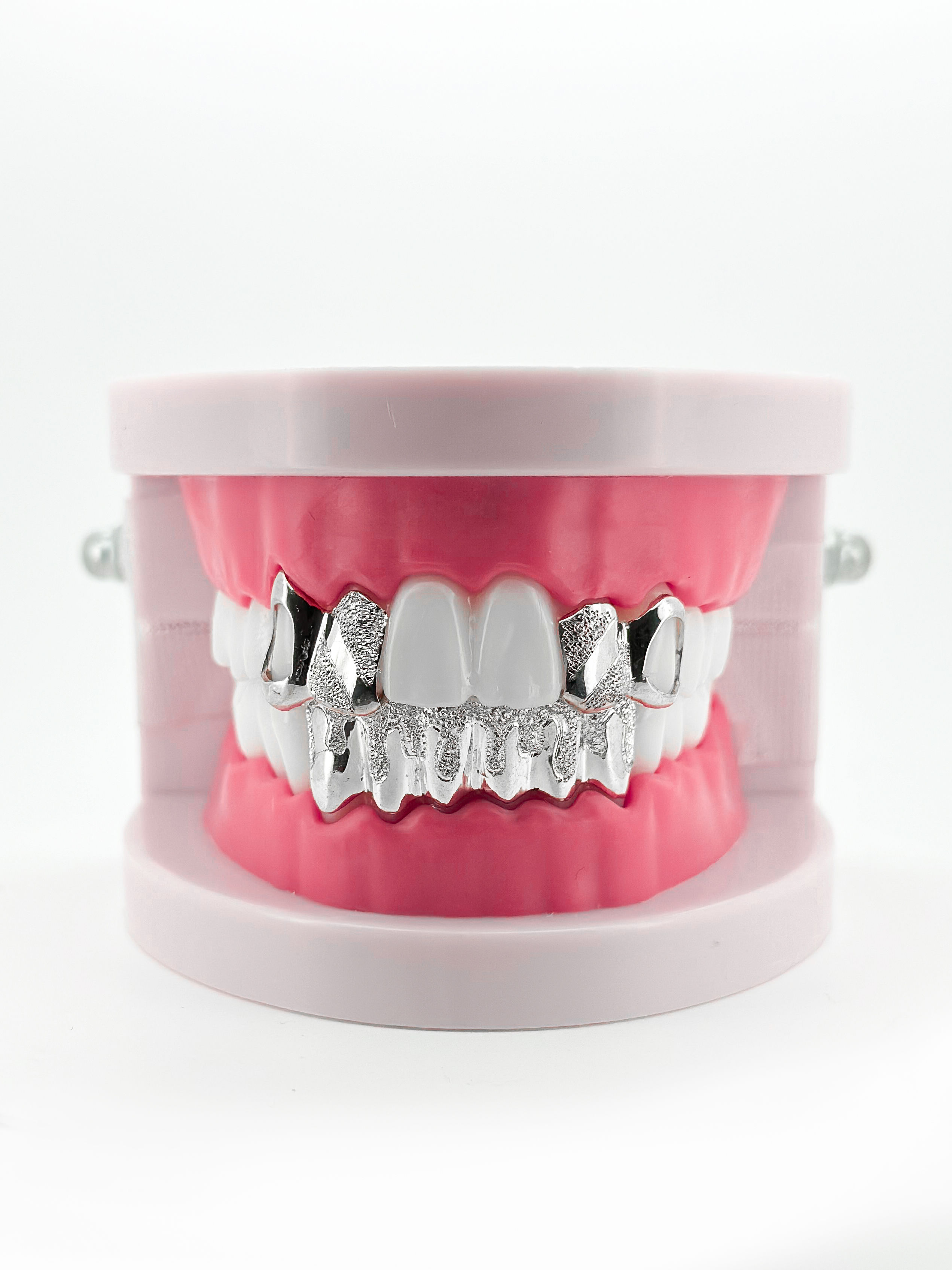 SOLID MOUNTAIN DUST WHITE GOLD GRILLZ