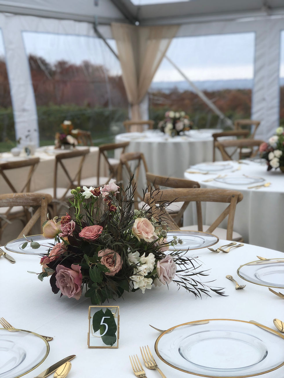 Thumbnail: round guest table, 5 ft guest table, table rentals, grand rapids, detroit, ann arbor, lansing, royal oak, traverse city
