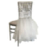 White Bridal Chiavari Chair Cap Cover Rental lace chair cover chiffon chair cover bridal chair grand rapids michigan detroit