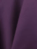 violet eggplant dark deep purple soft shiny matte satin table linen tablecloth rental michigan event wedding party rentals