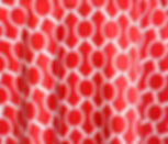 contemporary geometric shapes pattern red matte satin soft shiny table linen tablecloth rental michigan event wedding party