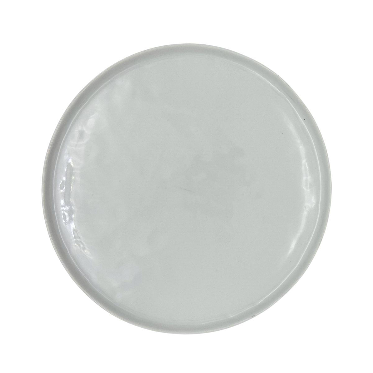 White Organic Modern Dinner Plate rental for event, party or wedding in Michigan