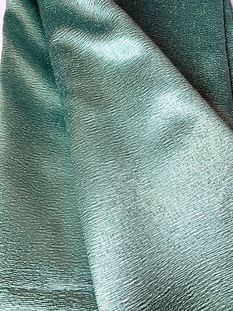tiffany baby light blue shimmer shiny reflective ridges textured table linen tablecloth rental michigan wedding party event