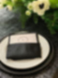 Black Matte Satin Napkin Rental