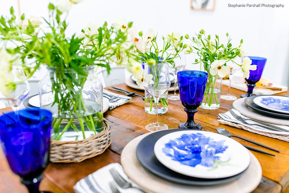 Thumbnail: Cobalt Mixed Goblet Collection