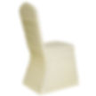 Ivory Ruched Spandex chair cover rental for wedding or party in Grand Rapids, Grand Blanc, Traverse City Michigan