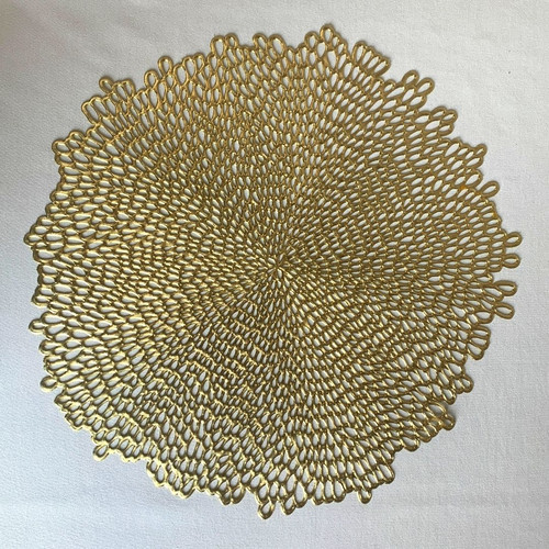Gold Dahlia Placemat Special Occasions