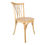 Thumbnail: Natural Blonde Wood Willow Chair rental for wedding or event in Michigan