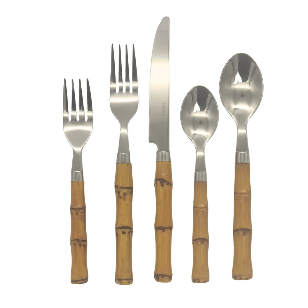 Bamboo silverware flatware rental for wedding, party event in Michigan