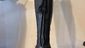 乗馬ブーツファスナー交換と補修