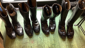 乗馬ブーツ修理