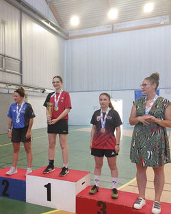 sarah MACREZ vice championne de France F09