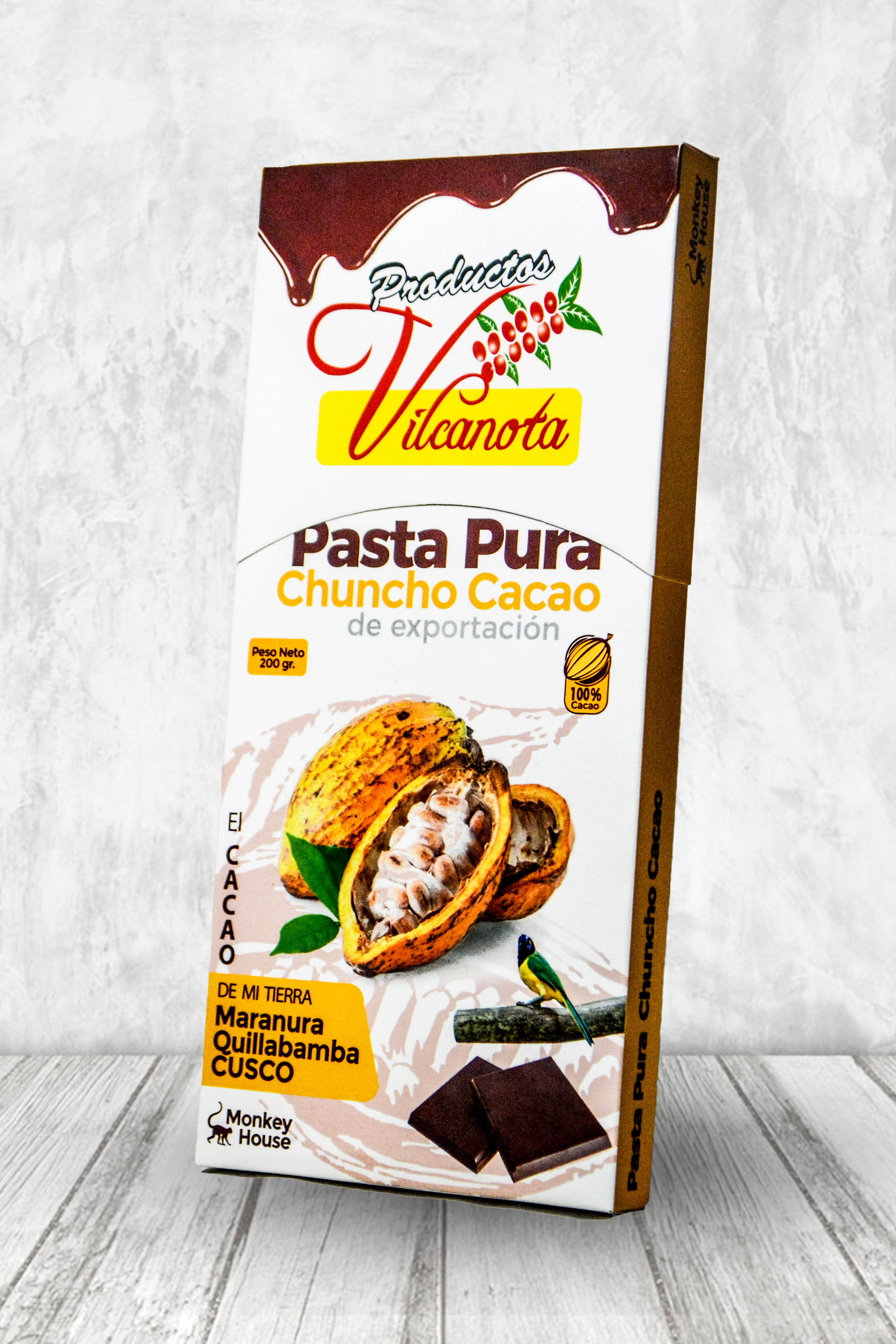 Pasta Pura de Cacao Caja 200g