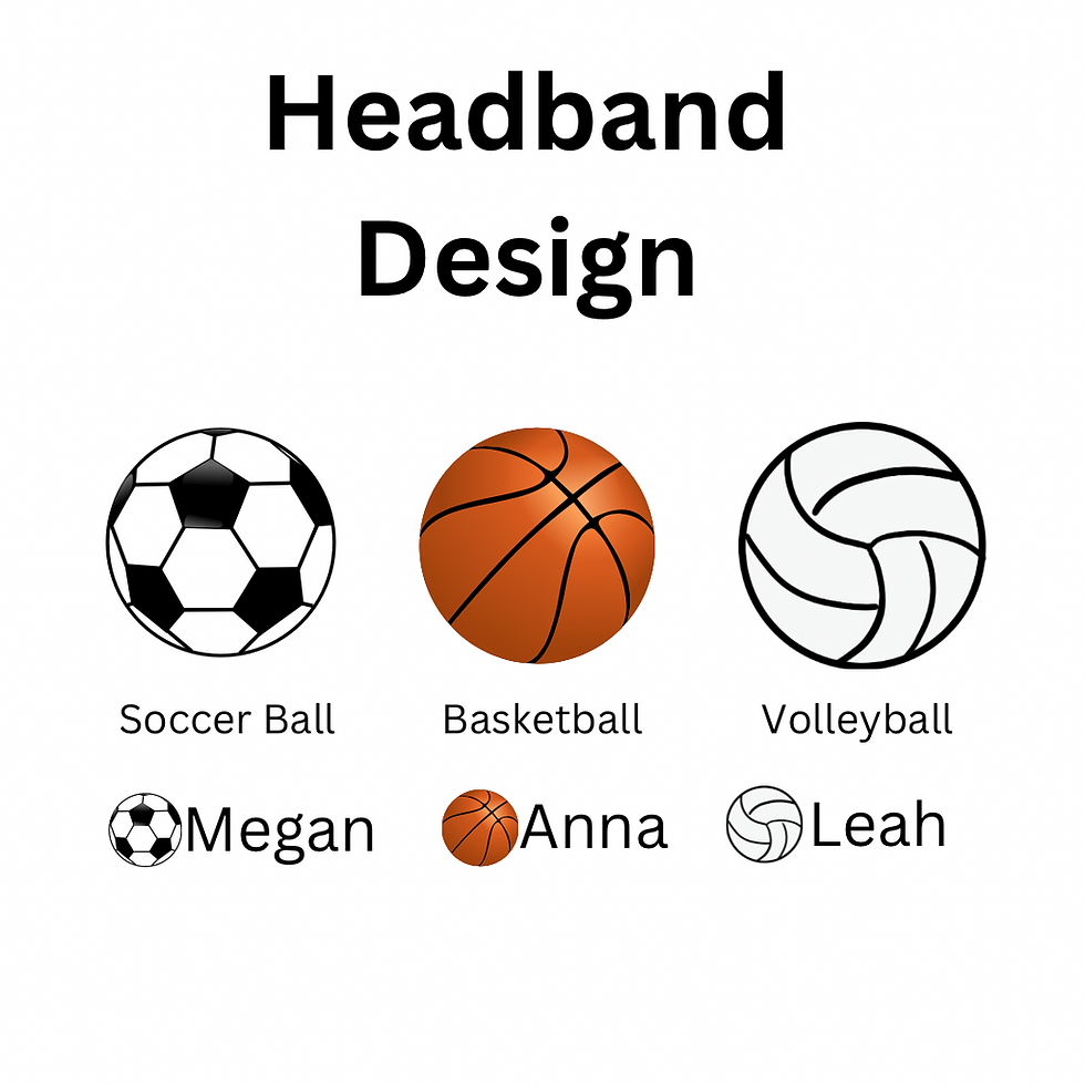 Thumbnail: Custom Sporty Headband