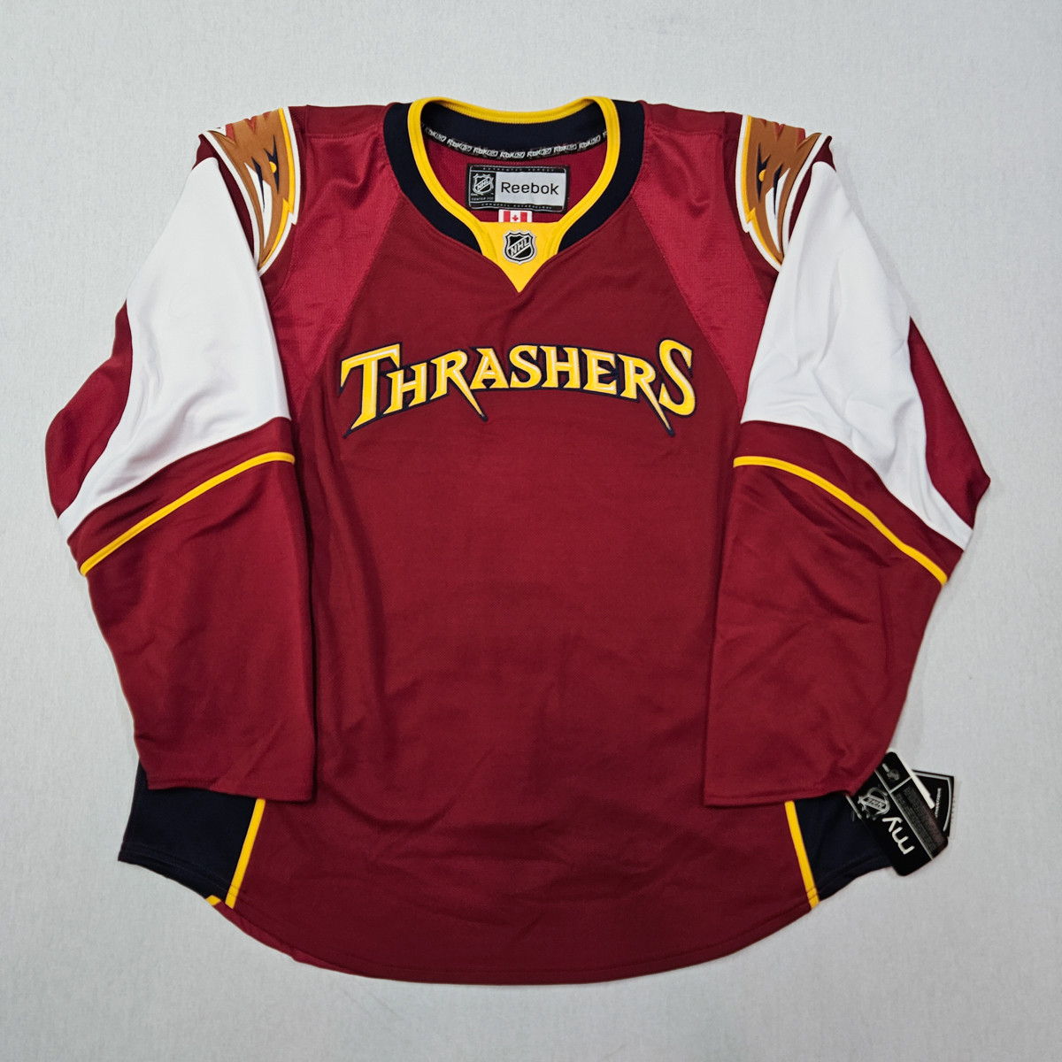 Atlanta Thrashers Reebok Edge 1.0 Alternate Wordmark Authentic Jersey