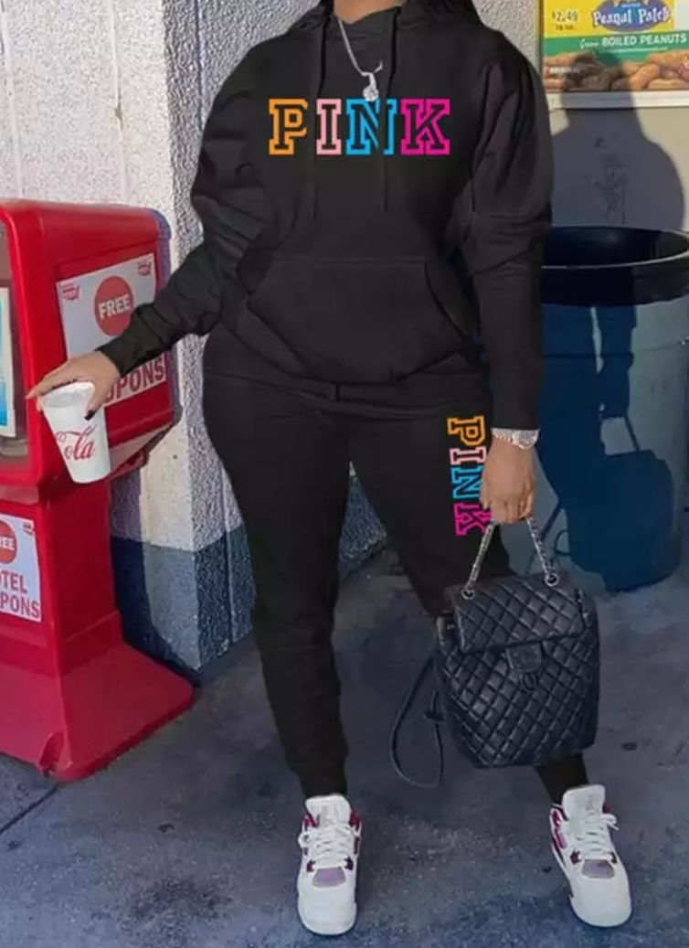 Thumbnail: Colorful PINK- 2Piece fit 