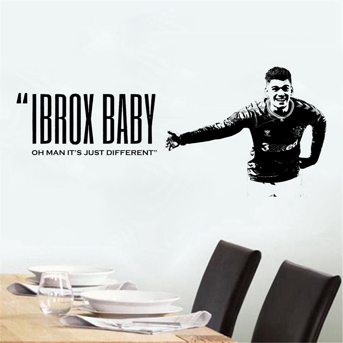 Hagi - Ibrox Baby Quote