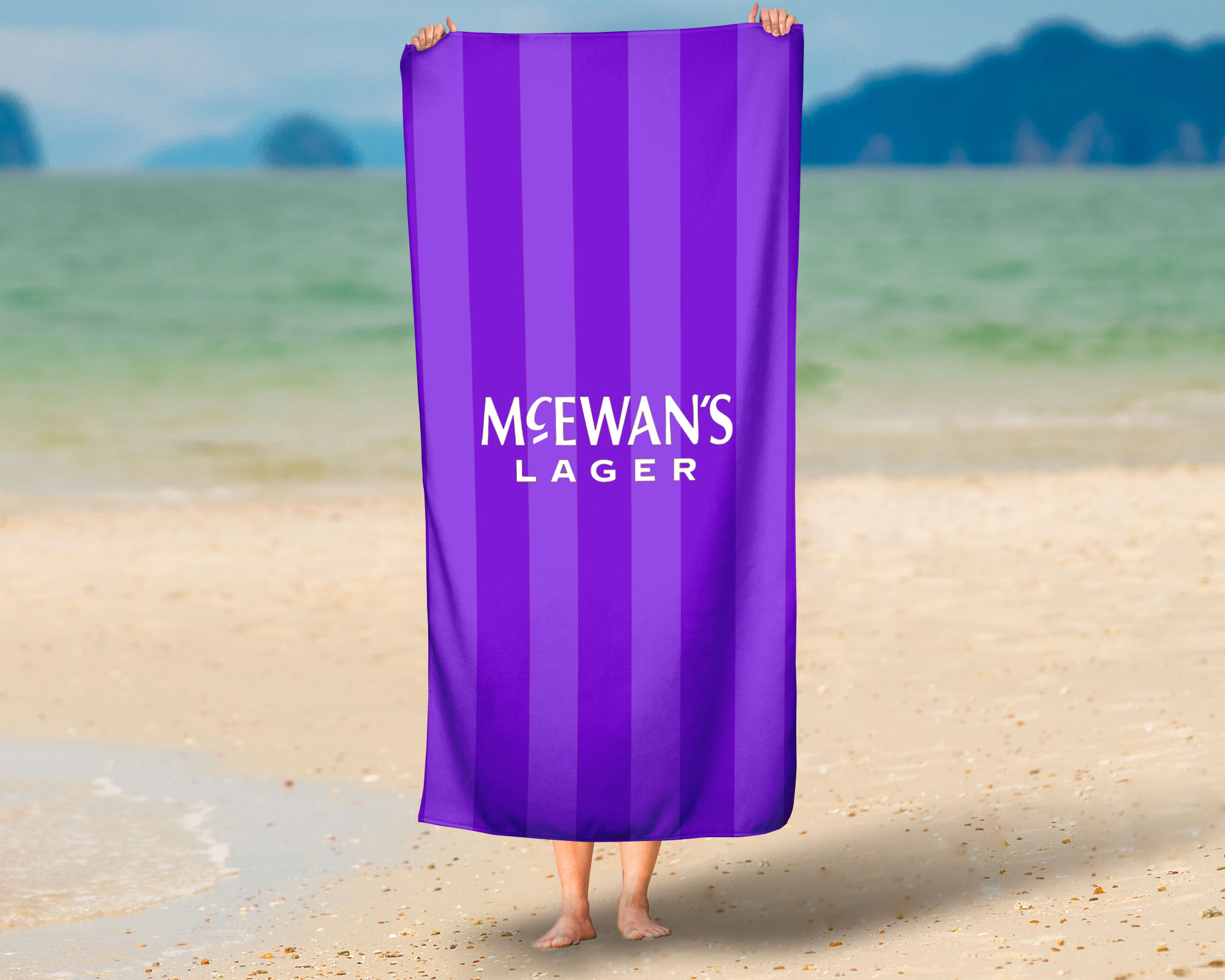 Rangers Away 95' Beach Towel