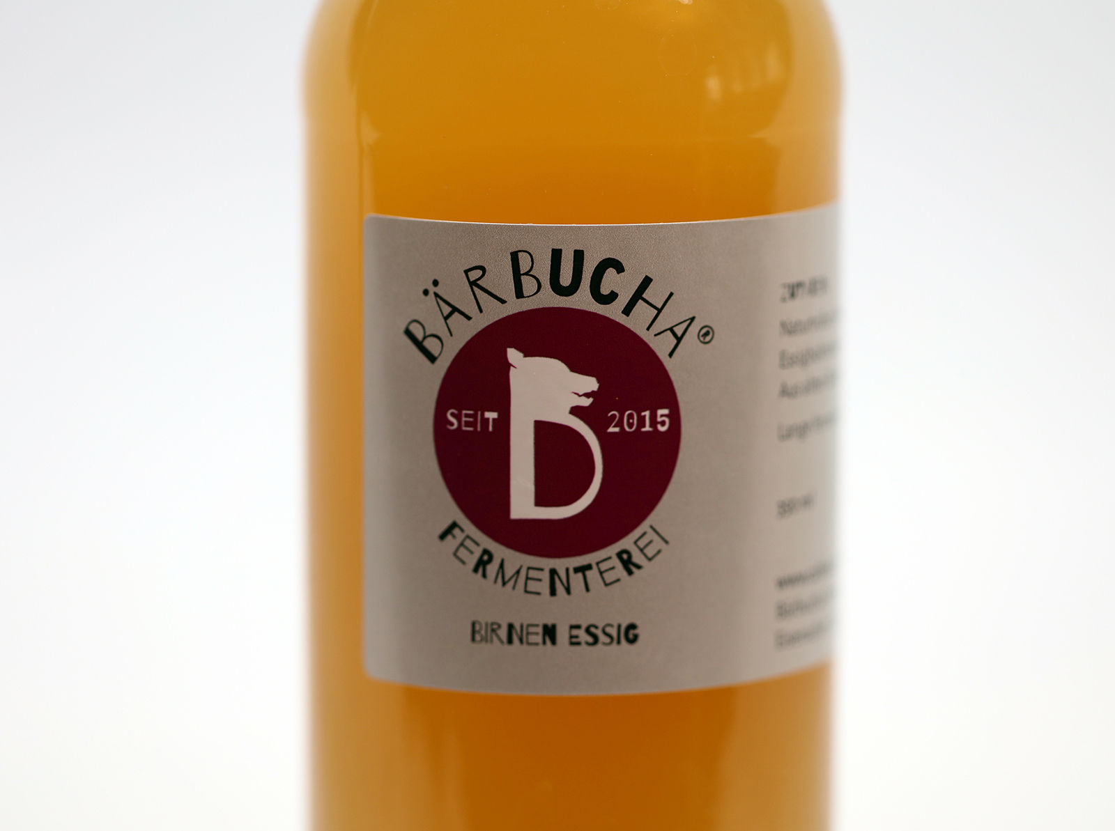 Lebendiger Birnen Essig