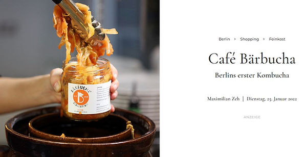 Creme Guides uber Café Bärbucha