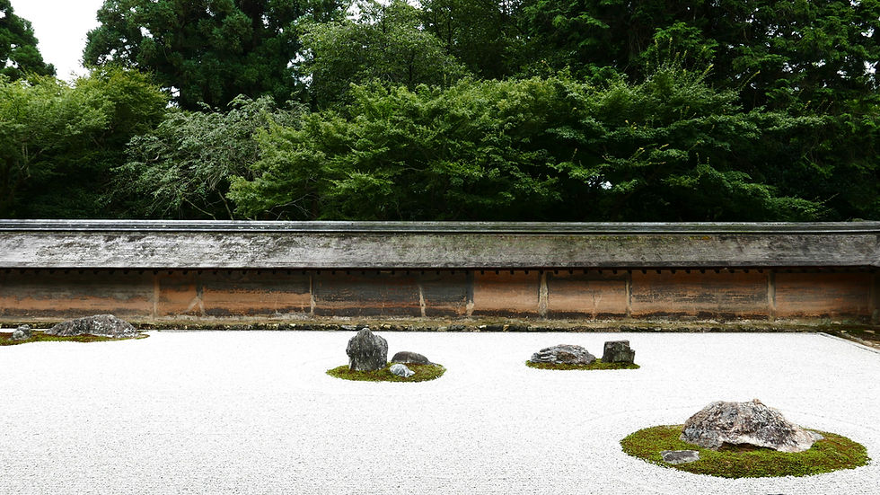 A must-see for Arashiyama sightseeing: Ryoan-ji Temple, a World Heritage Site. Experience the tranquility of Zen and a thousand years of history through its rock garden.