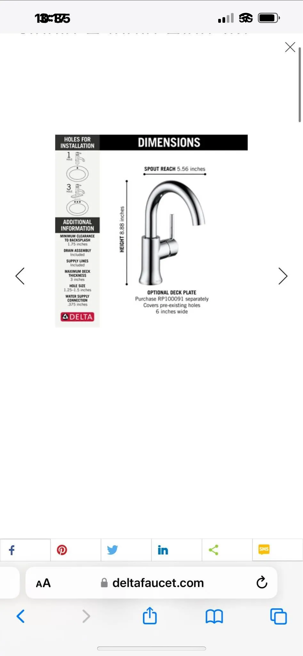 Thumbnail: Bathroom taps