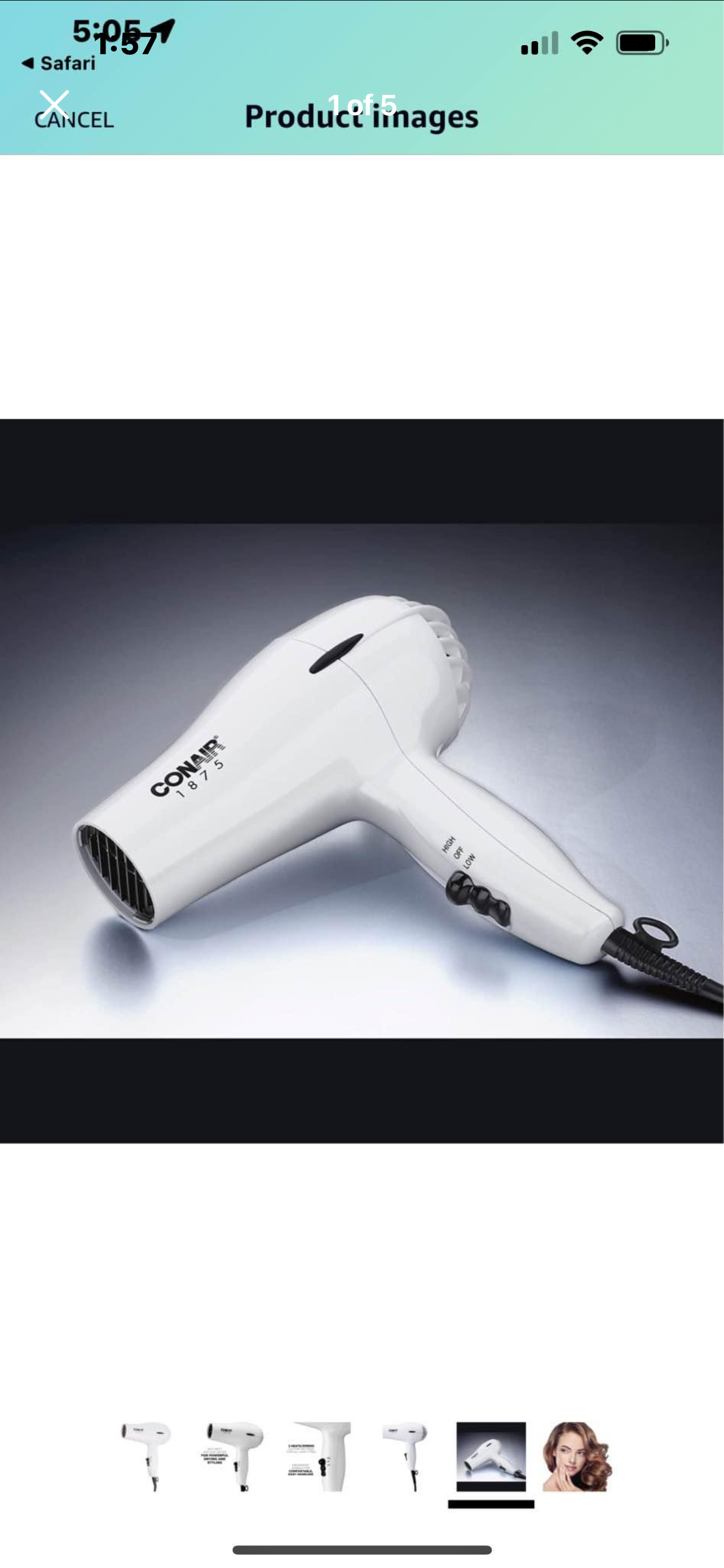 Hair dryer