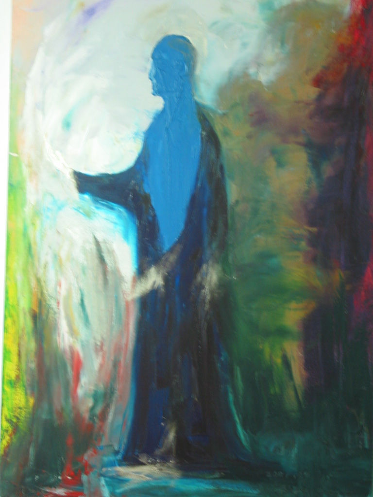WALKING MONK 30M oil on canvas 2003.jpg