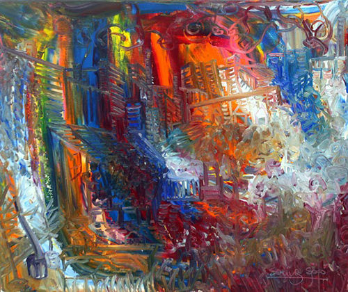 Roof Garden 20F oil on canvas 2010.jpg