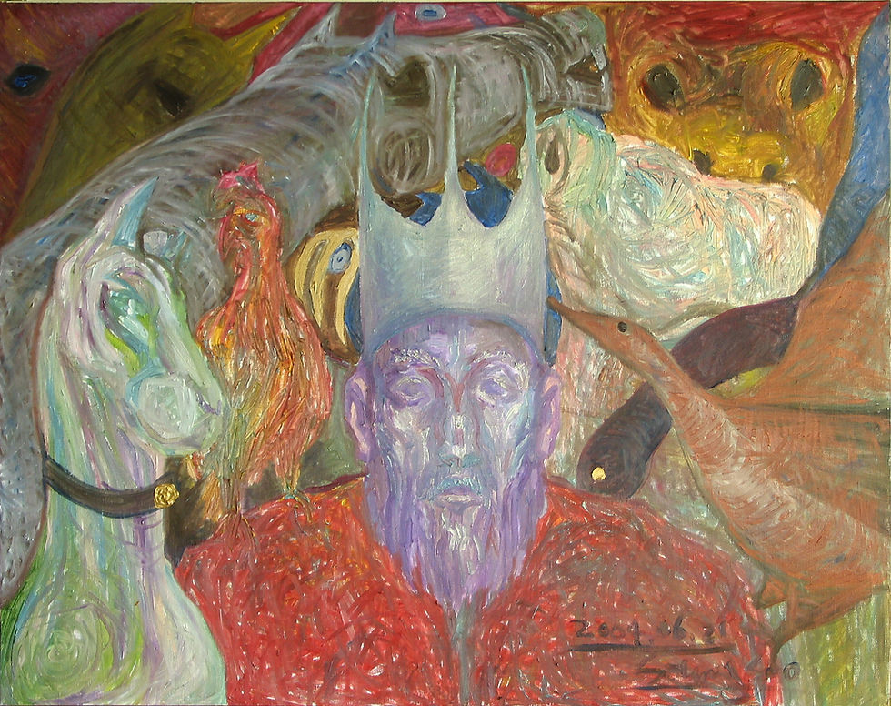 KING OF POULTRY 40F oil on canvas 2004.jpg