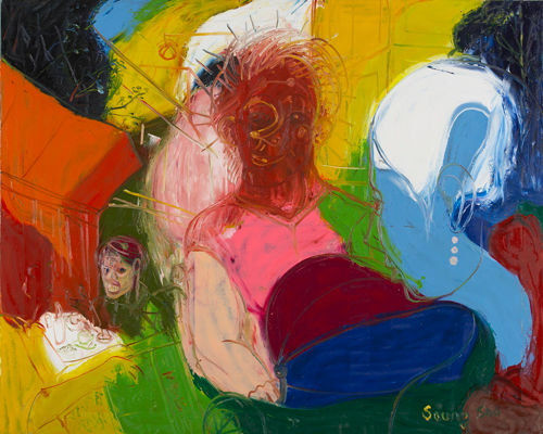 baby carriage 100F oil on canvas 2010.JPG